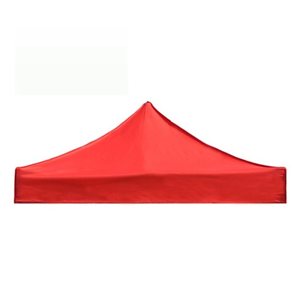 Replacement Canopy Top Cover Patio Tent Hiking Fishing Sunshade Shelter Rain Tarp Camping UV Protection Waterproof Top Cover: red