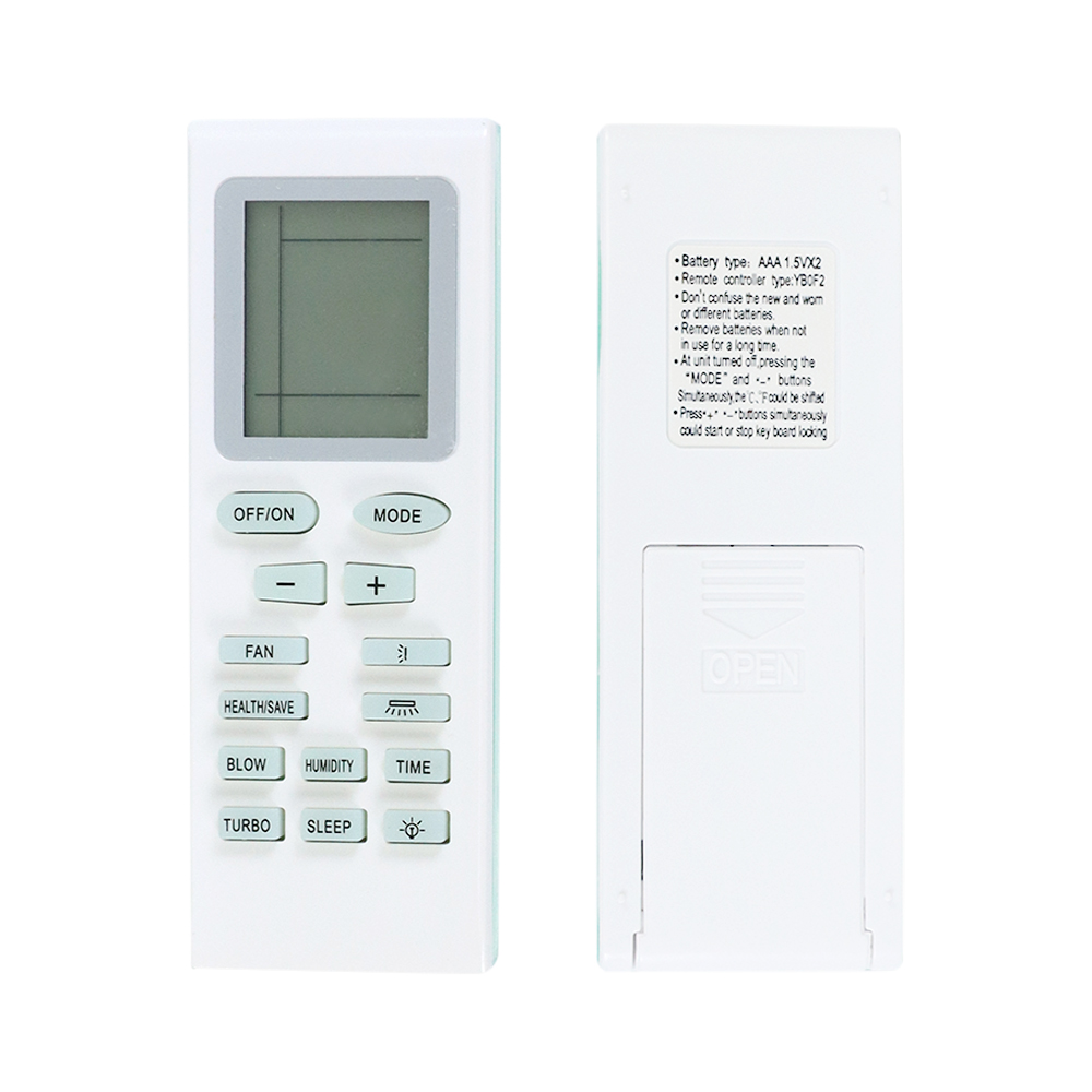 NEWEST P82F Universal Air Conditioner Remote Control Replace For Gree YBOF YB1FA YB1F2 YBOF2
