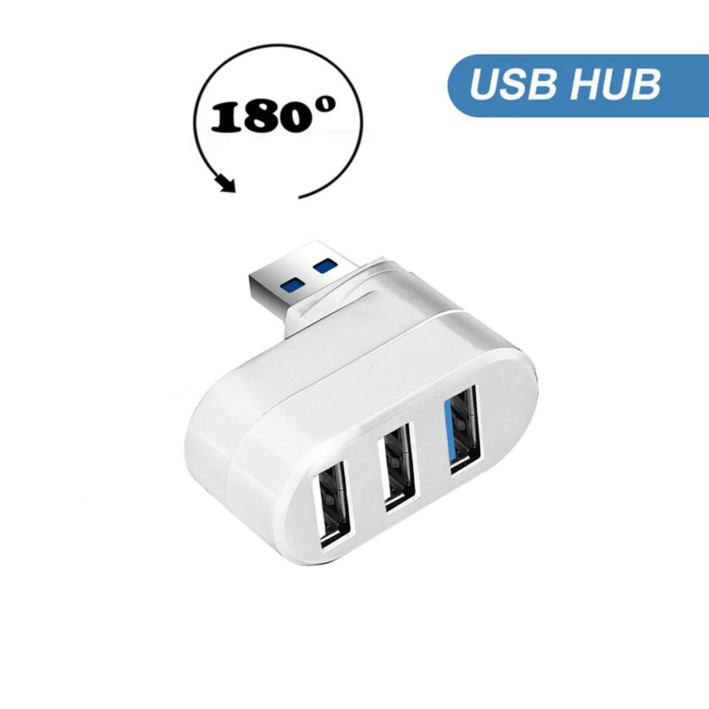 Núcleo USB com 3 entradas USB 3.0, núcleo USB de alta velocidade divisor múltiplo núcleo 2.0 adaptador USB 3.0 leitor de cartões para computador notebook