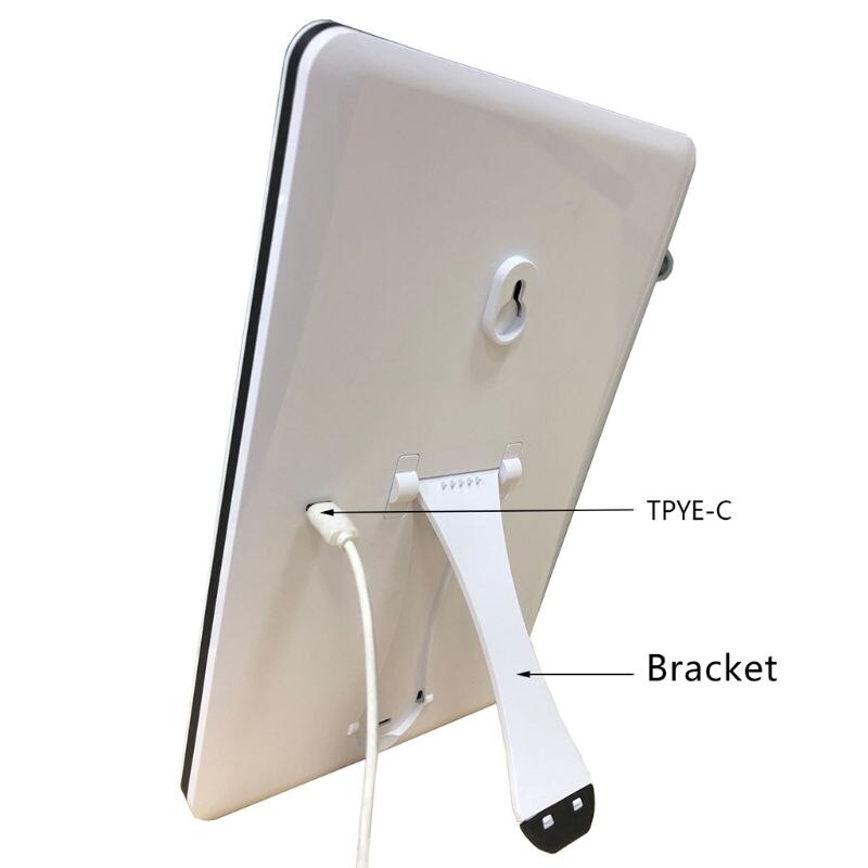 Ultra Thin Sad Light Therapy Lamp 3 Modes Seasonal Affective Disorder Phototherapy Sunlight for Home Office