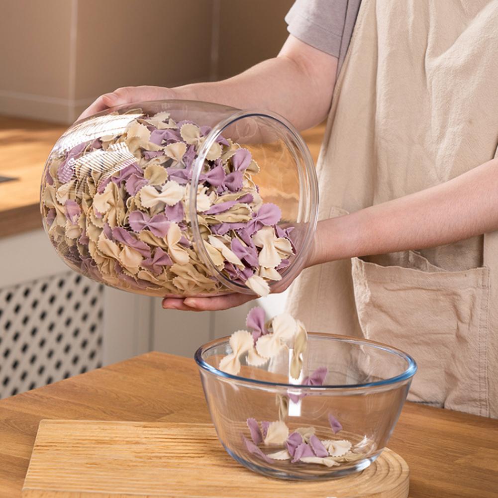 Kitchen Stackable Sealed Jar Plastic Food Storage Box Multigrain Tank Bottle Dried Fruit Tea Storage Containers ﻿