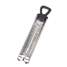 Baking Thermometer 40-200 Degrees Scale Display Kitchen Thermometer for Cooking Jam Sugar Candy Craft Hanging Temperature Gauge