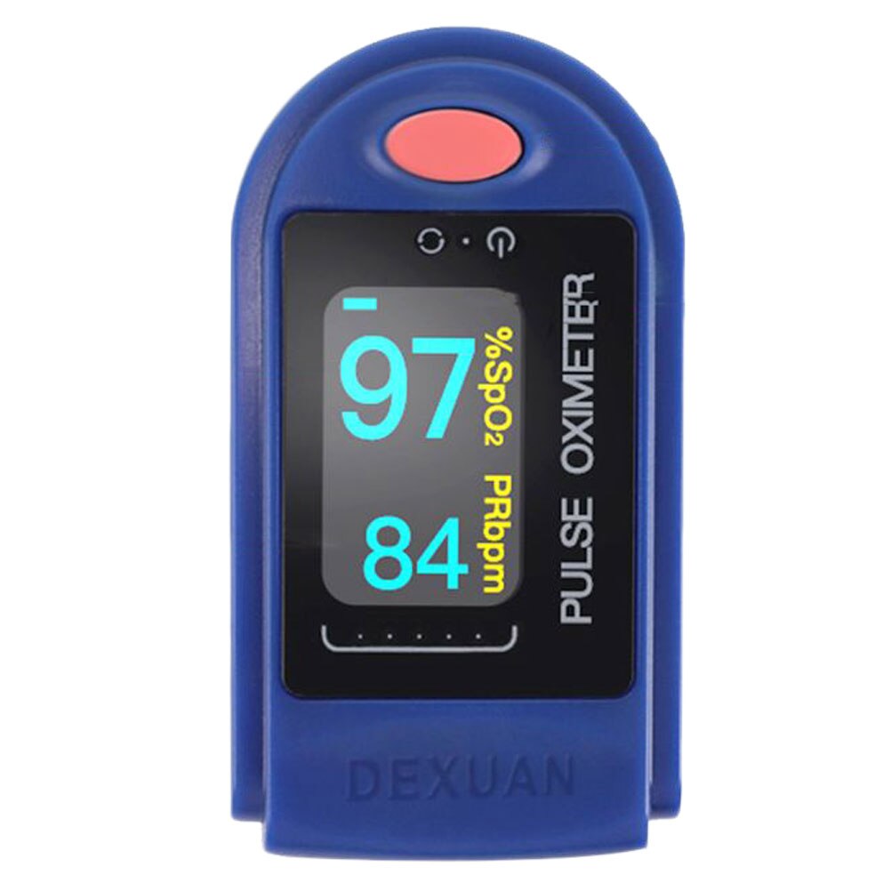 Fingertip Pulse Oximeter Blood Pressure Oximetry Heart Rate Monitor SpO2 Oximetry Monitor without Battery for Women Men Kids