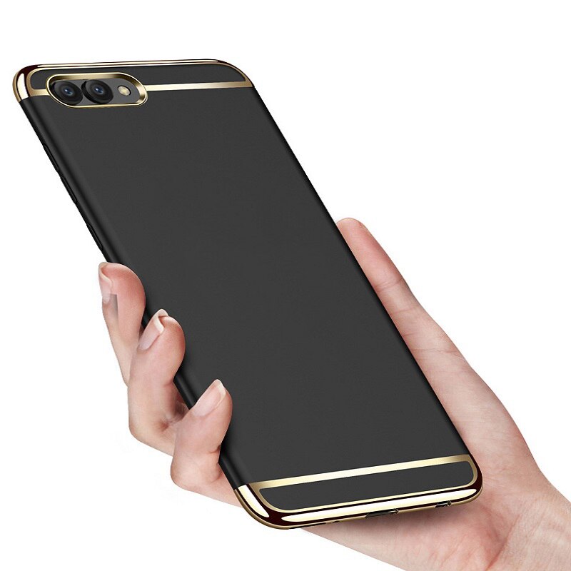 3in1 Voor Huawei Honor 10 Case Volledige Cover Hard Matte Shell Coque op Honor 10 Lite Honor 10 Hard Plating bumper Protector Behuizing