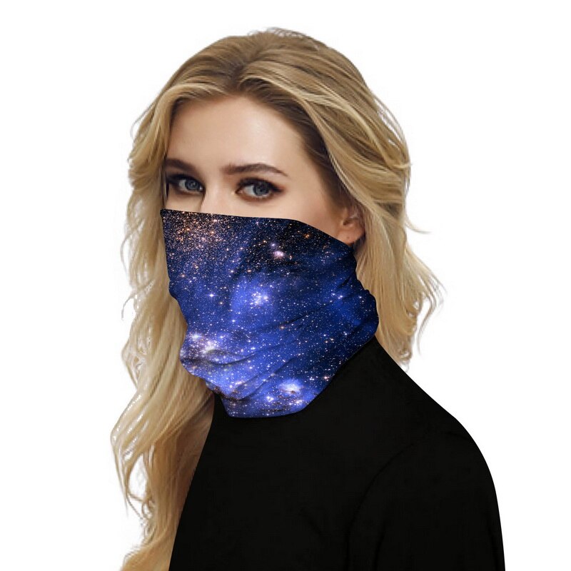 Ademende sjaal voor buiten, bedrukking, bescherming tegen de zon, fiets, gezichtsbedekking, bandana, sjaal, masker: 3