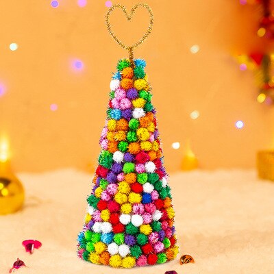 Christmas Tree Children Art&amp;Craft Handcraft Activity Decor DIY Christmas Tree Material Package Handmade Christmas Tree: 13