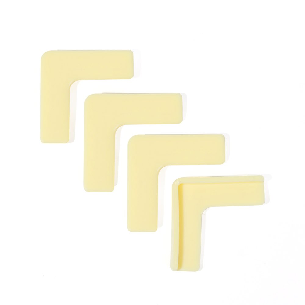 4 Stuks Baby Silicone Veiligheid Protector Tafel Hoek Bescherming Van Kinderen Anticollision Edge Hoeken Guards Cover Voor Kid: Y