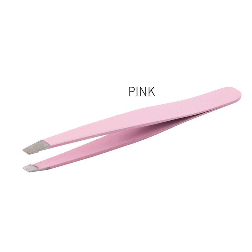 Professionelle Augenbraue Pinzette Rasieren Und Haar Entfernung Slanted Edelstahl Augenbraue Clips Mitesser Entferner Make-Up Werkzeuge: 6