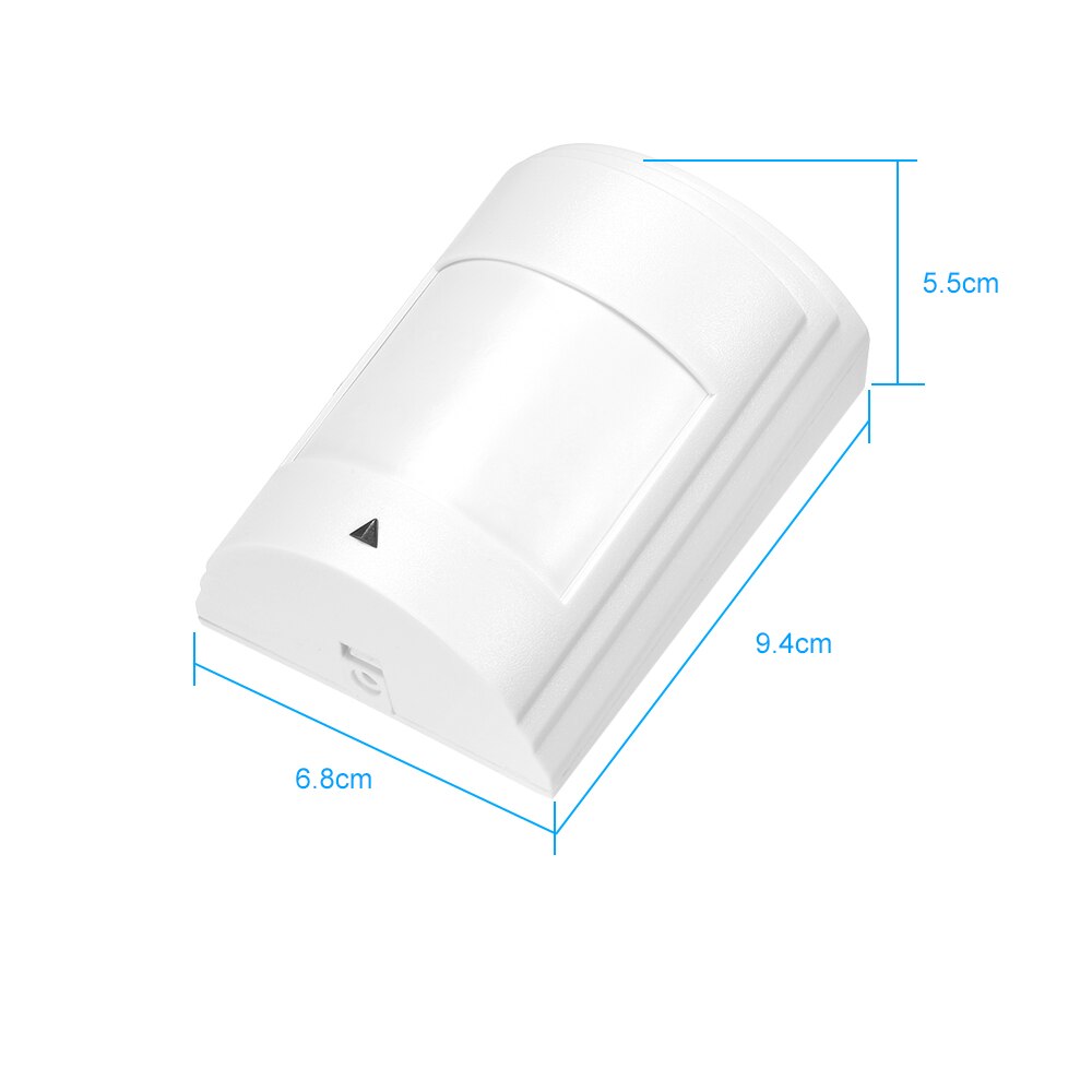 Wired PIR Motion Sensor Wide Angle Passive Infrared Detector For Home Burglar Security Alarm System