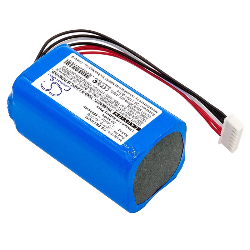 Batería de repuesto para Altavoz Bluetooth, accesorio para Sony SRS-XB40, CS-SRX400SL, 6800mAh, jd770, JD770B