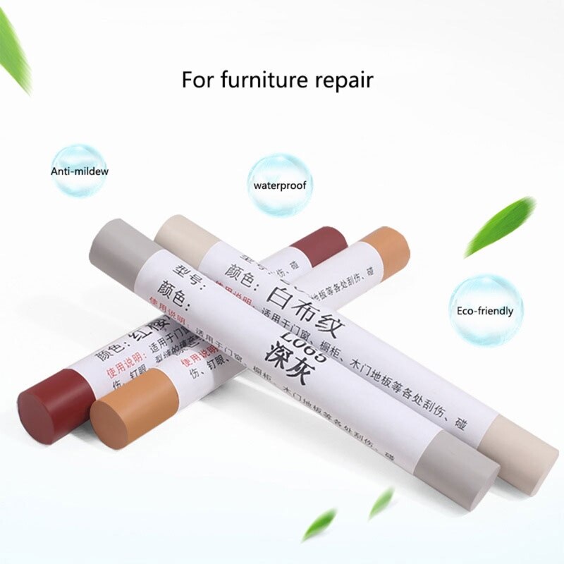 Wax Wooden Furniture Floor Repair Pens Damaged Scratch Wood Repair Crayons Scratching Post Repair Materials