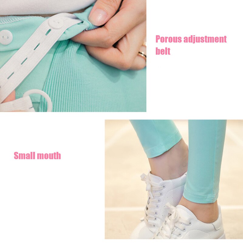 Gravide kvinders over maven leggings stretch fødder blyant bukser