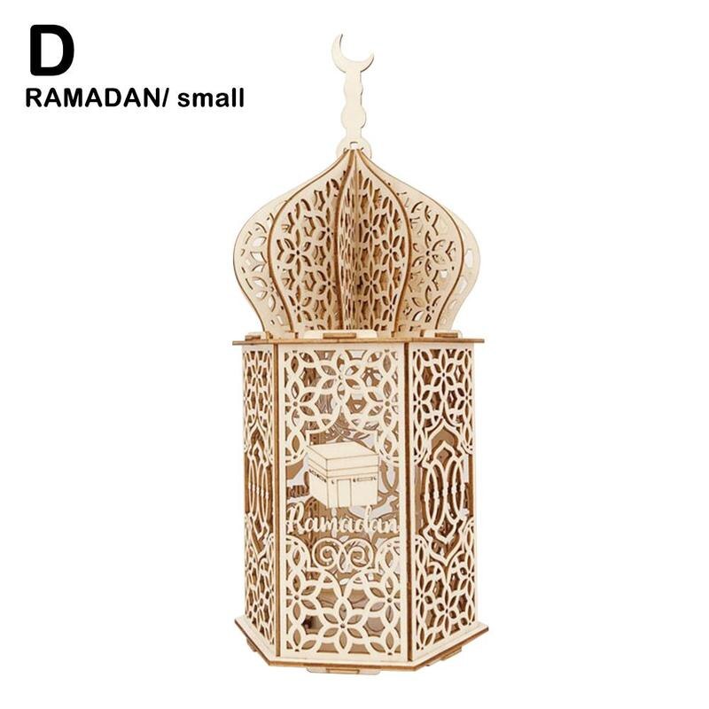 Nylig eid mubarak ramadan lampe ledet dekorasjon muslimsk festival festbelysning diy nattlys palasslys nattlys hjemmeinnredning: Ramadan s