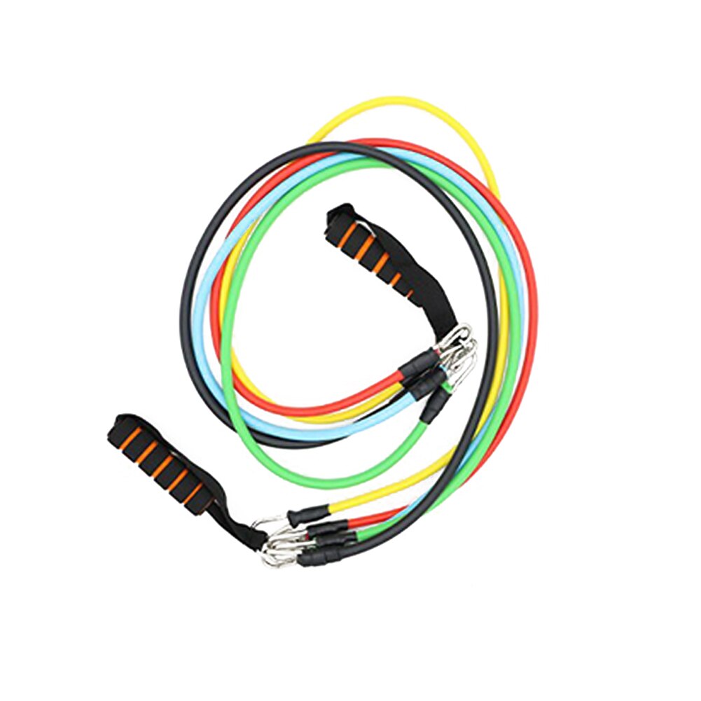 Fitness Resistance Pull Tubes Yoga Pull Rope 11pcs/set Sport Fitness Gum Workout Exercise Bands Gym Sport Rubber Expander