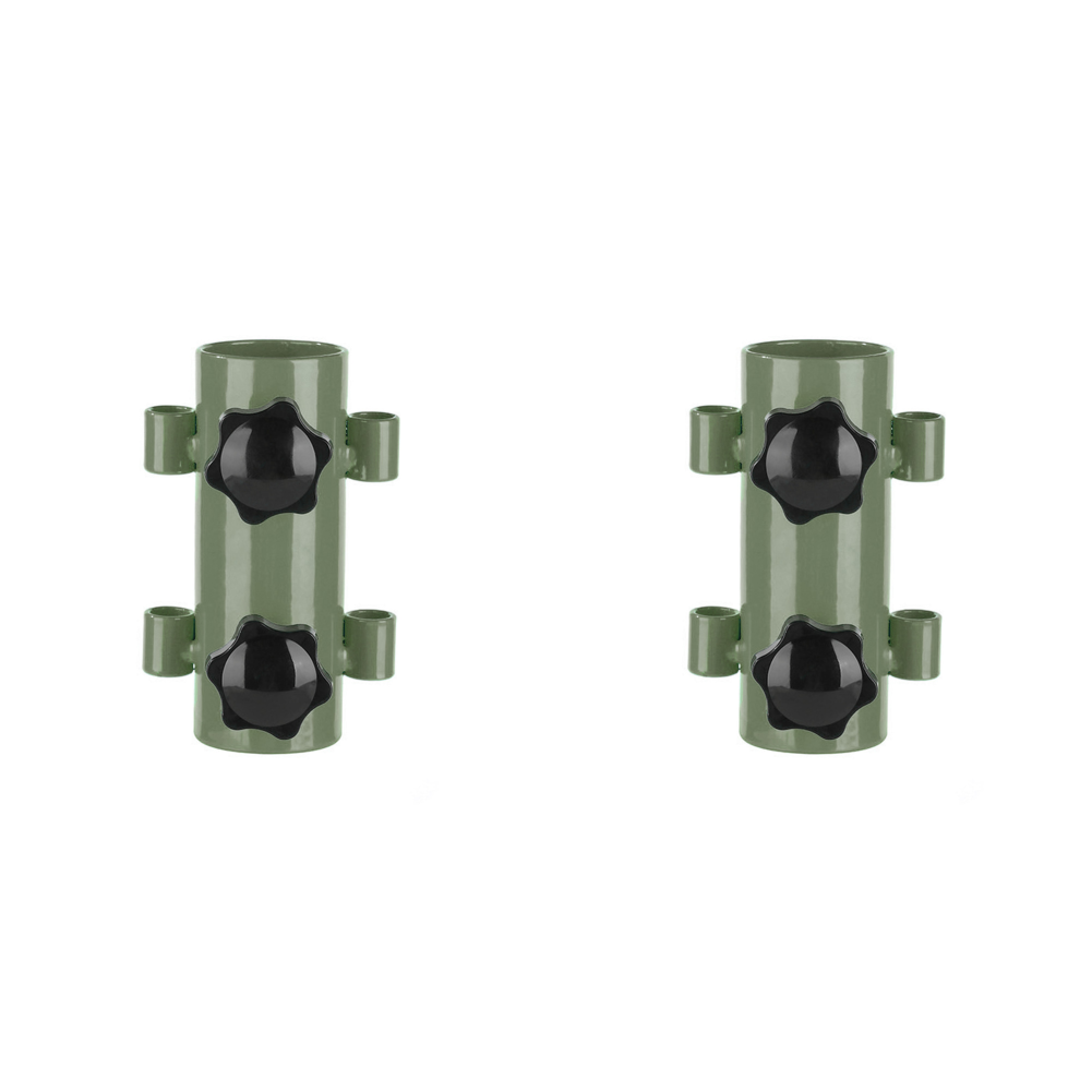 Teltholder justerbar camping markise stangholder rustfri paraplystang fast stativ til vandreture fiskeri telttilbehør: Brun