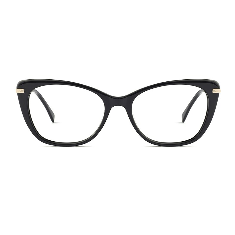 Montura de gafas para mujer, lentes de ojo de gato de , montura de gafas ópticas, gafas graduadas