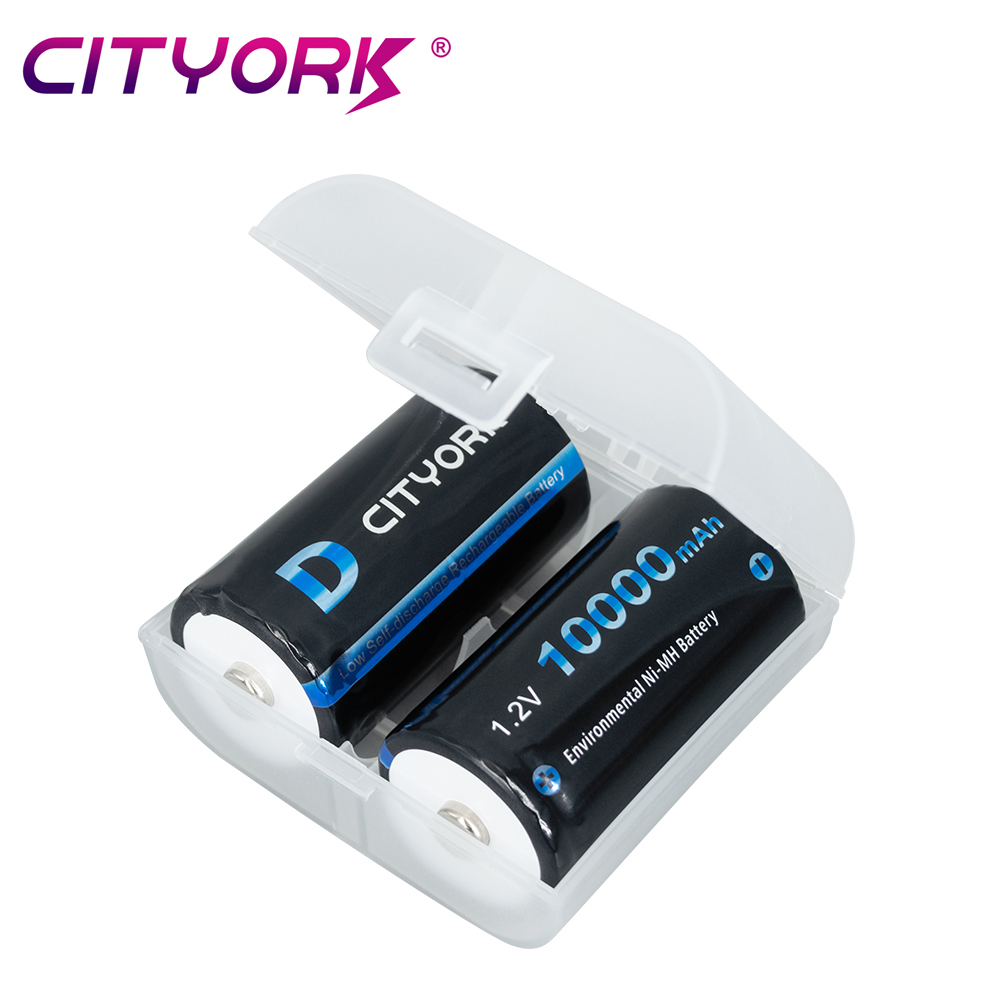 CITYORK 10000mAh LR20 1.2V D rozmiar akumulator typu D R20 NIMH baterie do dron z aparatem RC akcesoria kuchenka gazowa