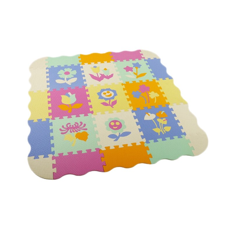 25 stk baby gulvmåtter eva puzzle måtter gulvfliser træning baby legetæpper krybende måtter toddler tæpper aktivitetspuder: Hk037
