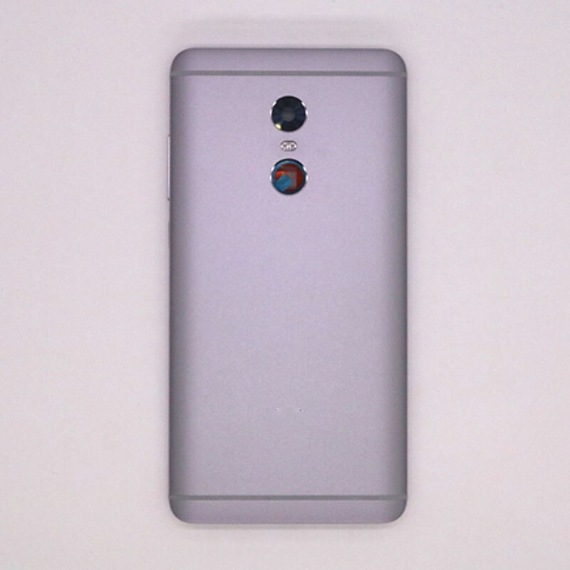 For Xiaomi red mi Redmi Note 4 note4 Spare Parts Back Battery Cover Door Housing + Side Buttons + Camera Flash Lens Replacement: Gray
