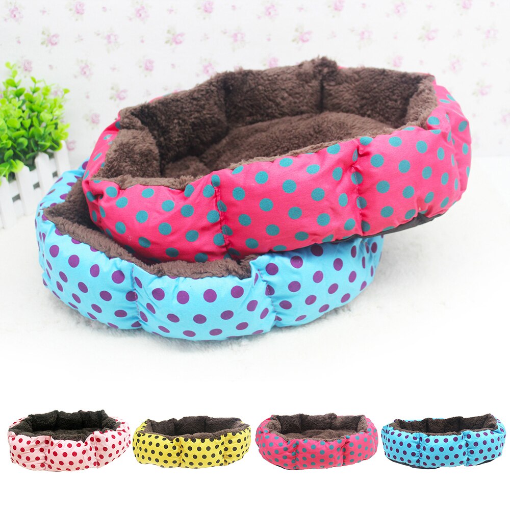 Lucky Monet Braided Dog Bed - Soft Pet Nest, Indoor Kennel, Warming Basket For Dogs & Cats - Pink, Blue, Grey, Mint, 40cm Size - View #6