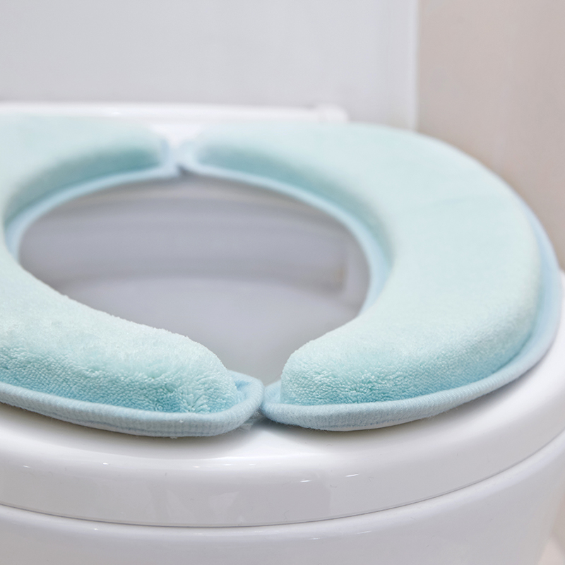 Extra dikke Warme Zachte Toilet Seat Deksel Pad Closestool Protector Badkamer Accessoires Set Sticky Toilet Seat Cover Mat