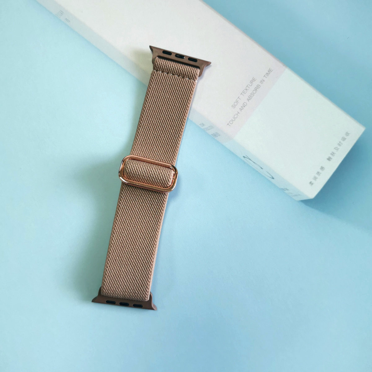 Elastic Strap for Apple Watch Band 45mm 44mm42mm49mm 38mm40mm41mm Nylon Stretchy Bracelets for Apple Watch Strap Iwatch 9 8 7 6: XS / MULTI