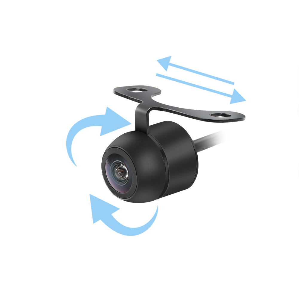 Omgekeerd beeld Dashcam HD 4-pins kleine vlinder Dashcam HD Nachtzicht waterdichte zonwering