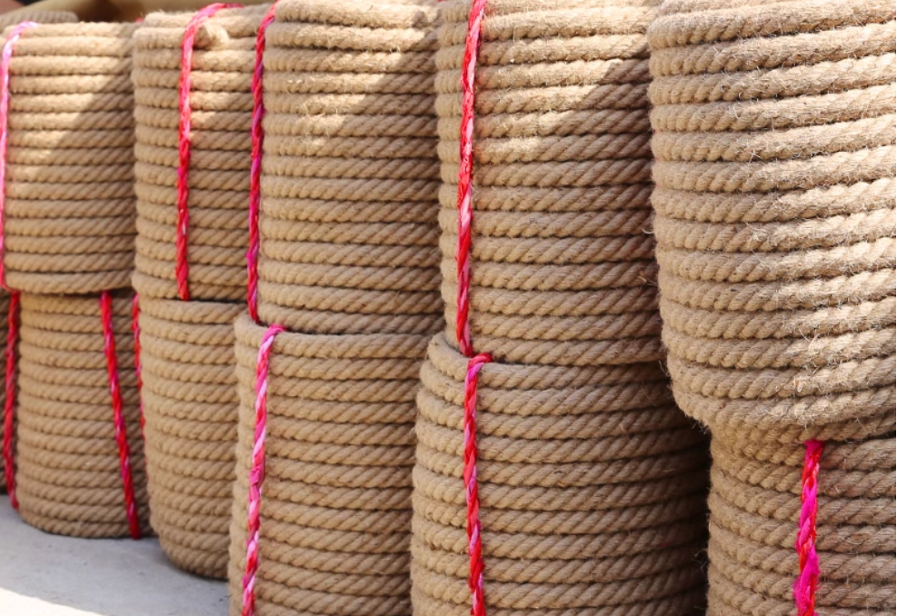 10M Natuurlijke Jute Touw Zware Touw Hennep Gedraaid Koord Macrame String DIY Craft Handgemaakte Decoratie Huisdier Krabben