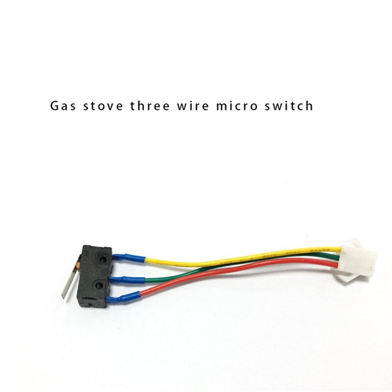 10 PCS Three-Wire Micro Switch With Splinter Used on Gas Stove / Cooktop Gas Burner Home Appliance Parts