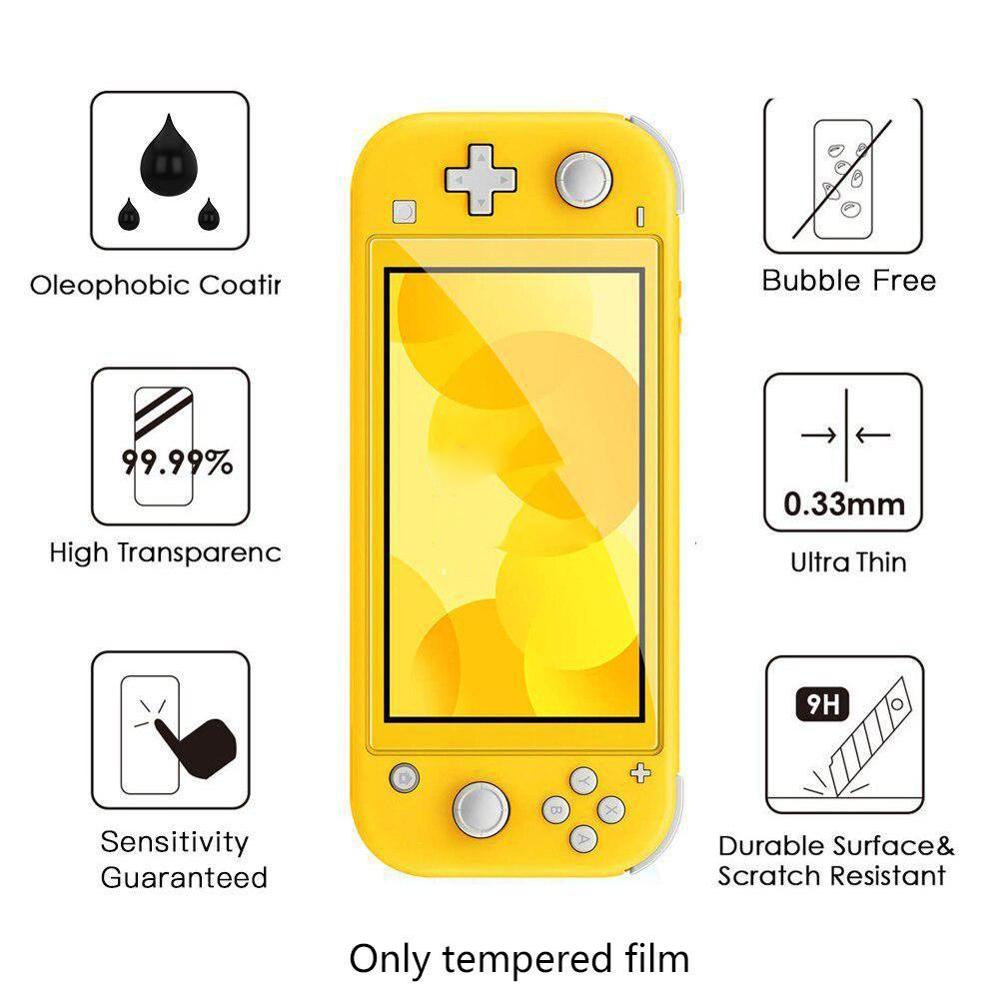 Tempered Glass film for Nintendo Switch Lite HD Protector Screen NS Ultra-thin Explosion-proof Touch Protective For switch lite