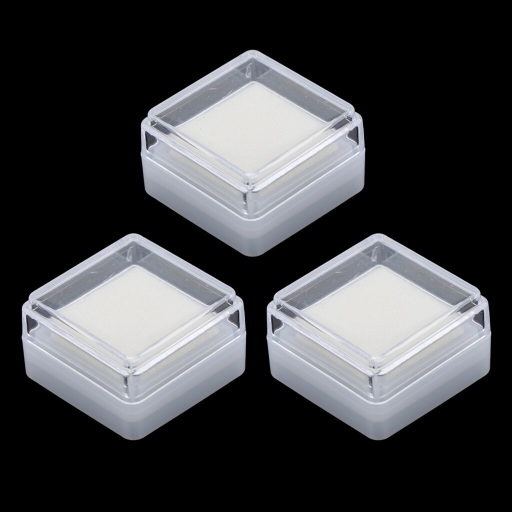 3x Handmade Sponge Ink Pad For Stamp Inkpad DIY Scrapbooking Decorations