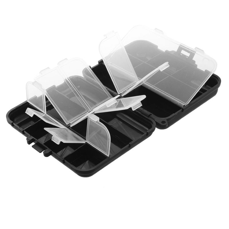 Wasserdicht Umweltfreundliche Angeln Werkzeug Locken Köder Tackle Lagerung Box Fall Container mit 26 Fächer