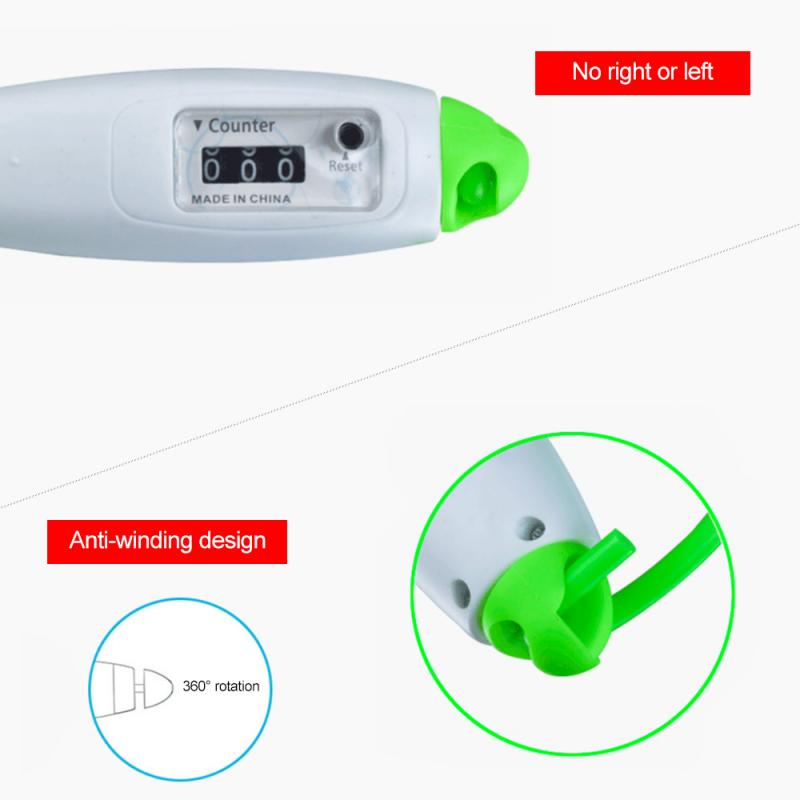 Rope Skipping Jump Ropes Counting Skipping Jump Rope For Adult Students With Weight Bearing Plastic Portable Fitness Equipment