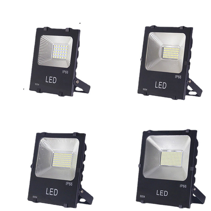 DC12V-24V LED floodlight 10W 20W 30W 50W 100W outdoor floodlight spotlight IP66 waterproof reflector portable 12V LED light