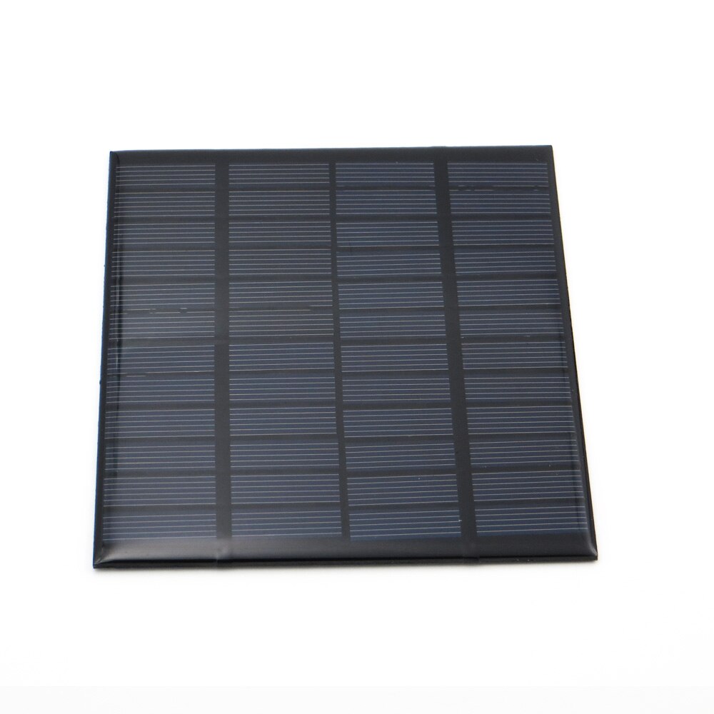 Polypanel solcelle 12v 1.92w 160ma standard epoxy monokrystallinsk silicium gør-det-selv batteri strømopladningsmodul mini solcelle legetøj