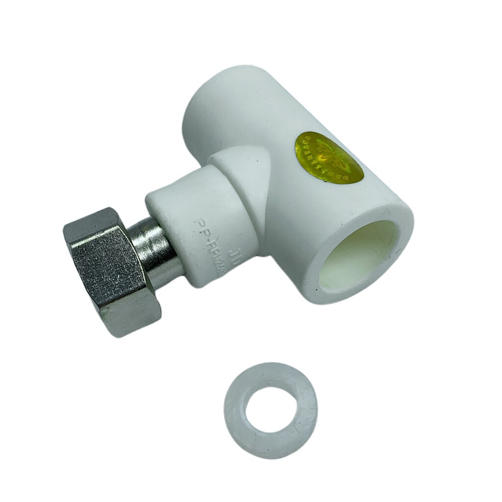 Water Heater PPR Water Pipe Fittings Tee 20mm x 1/2' Female 3 Way Connectors