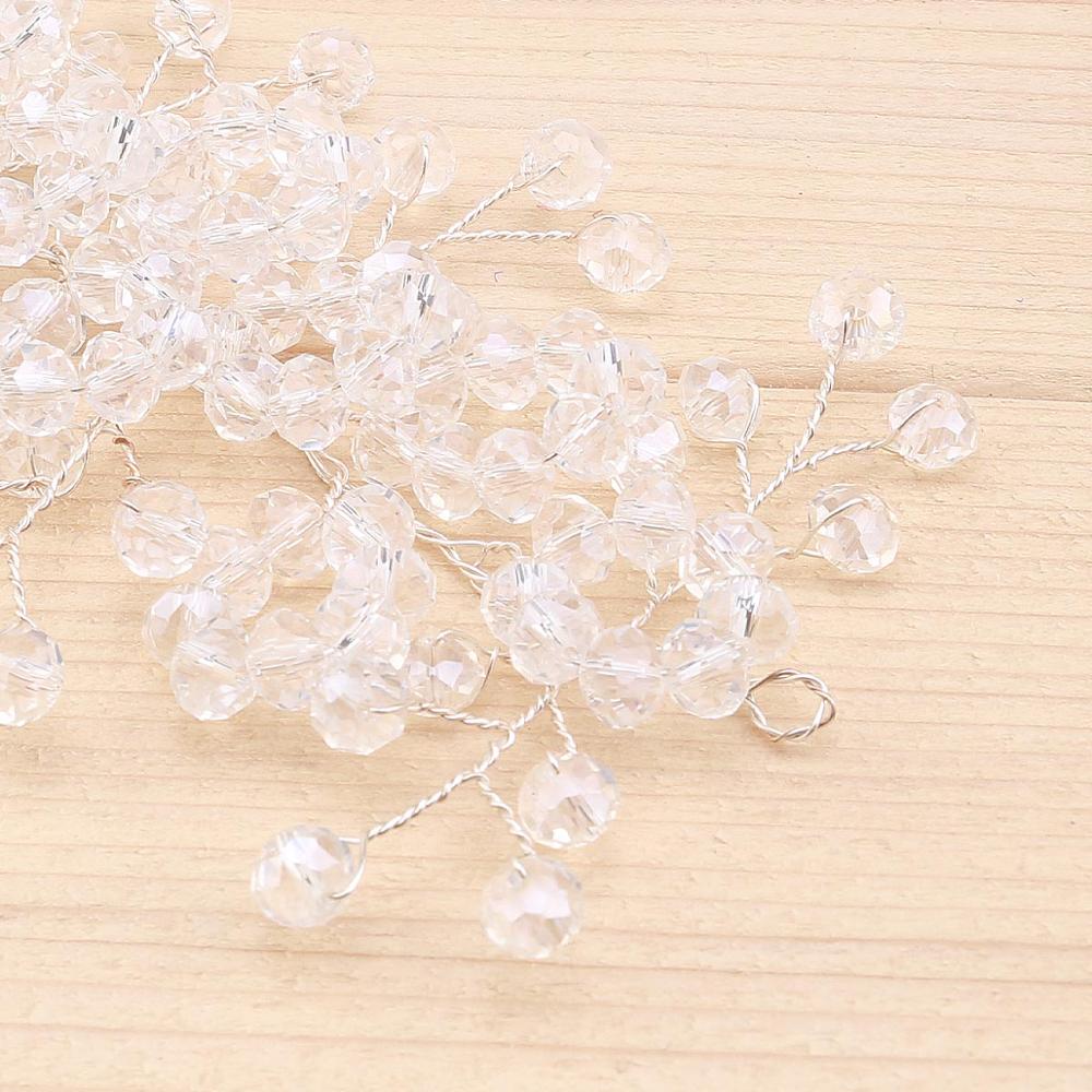 Updo Tiara For Bride’s Hair - Transparent ( Crystal )