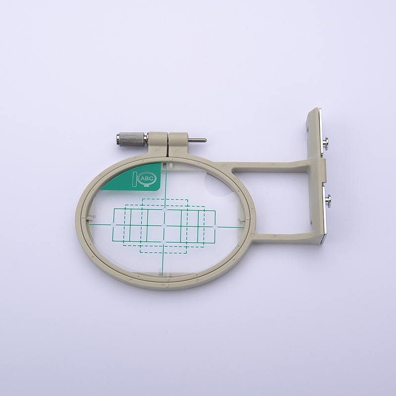 Brother/ Brother Household Embroidery Sewing Machine Embroidery Frame Embroidery Cloth Square Frame Three-piece Set: Light Grey