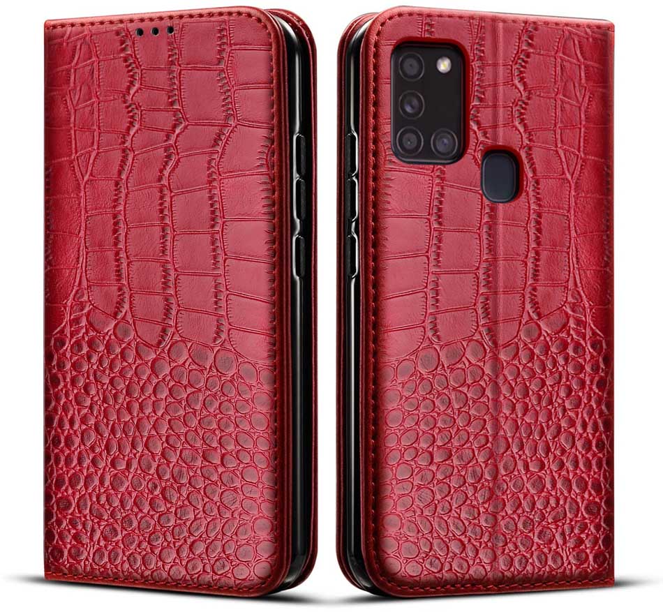 Case Voor Samsung A21S Case Telefoon Cover Silicone Soft Tpu Cover Voor Samsung Galaxy A21S Case Een 21 S A21 S Fundas Coque: Style 1 Red