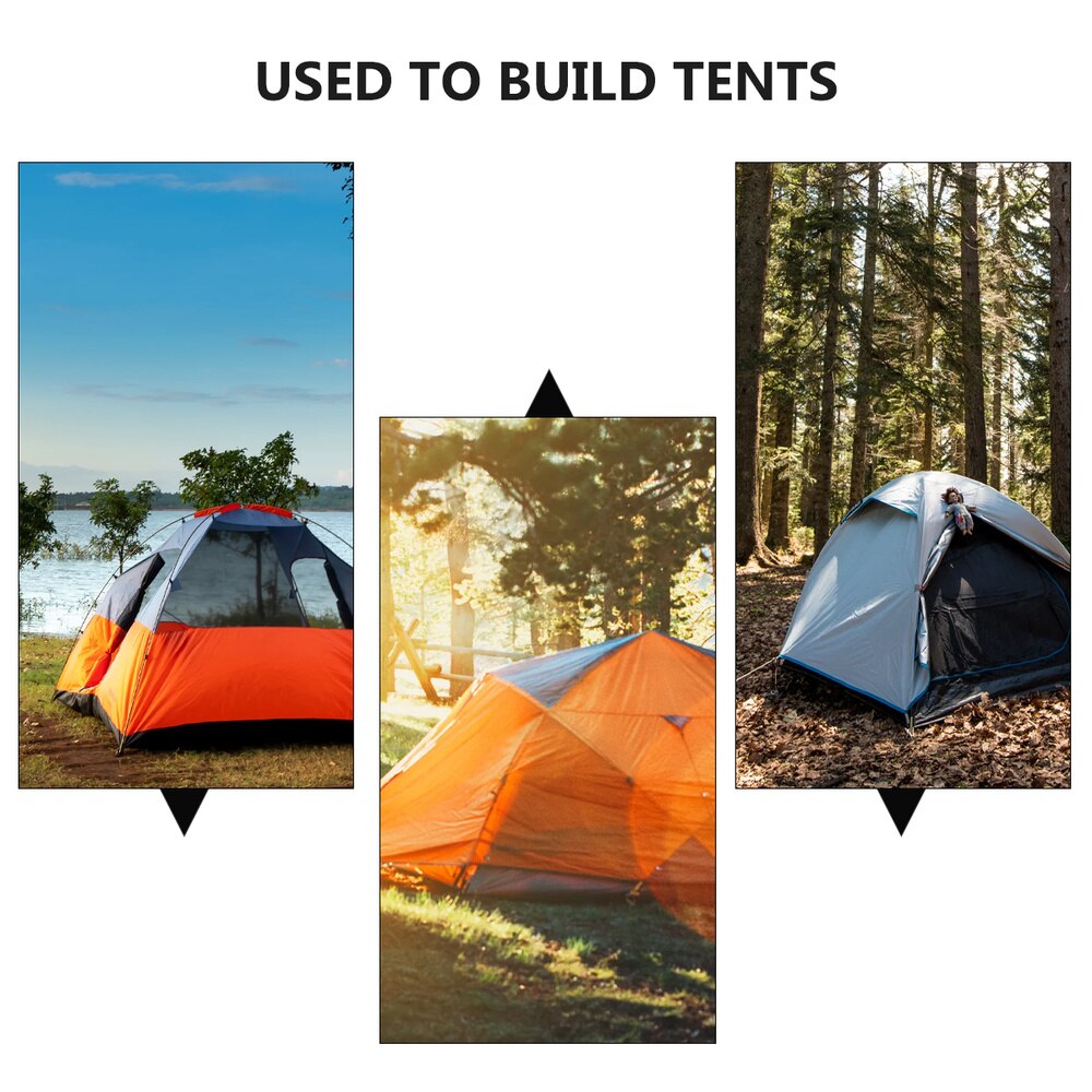 6 stk camping telt fjeder spænde telt vind fjeder reb spænde udendørs camping høj styrke stål reb spænde fortelt fast spænde