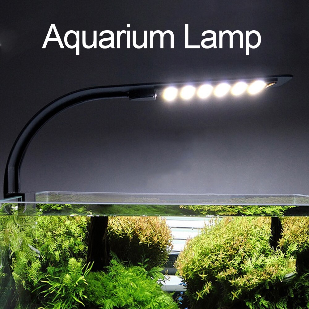 Seeyea Led Aquarium Verlichting Super Slanke Verlichting Waterdichte Bright Clip Lamp Clip-On Led Planten Groeien Licht Voor Vis tank Levert