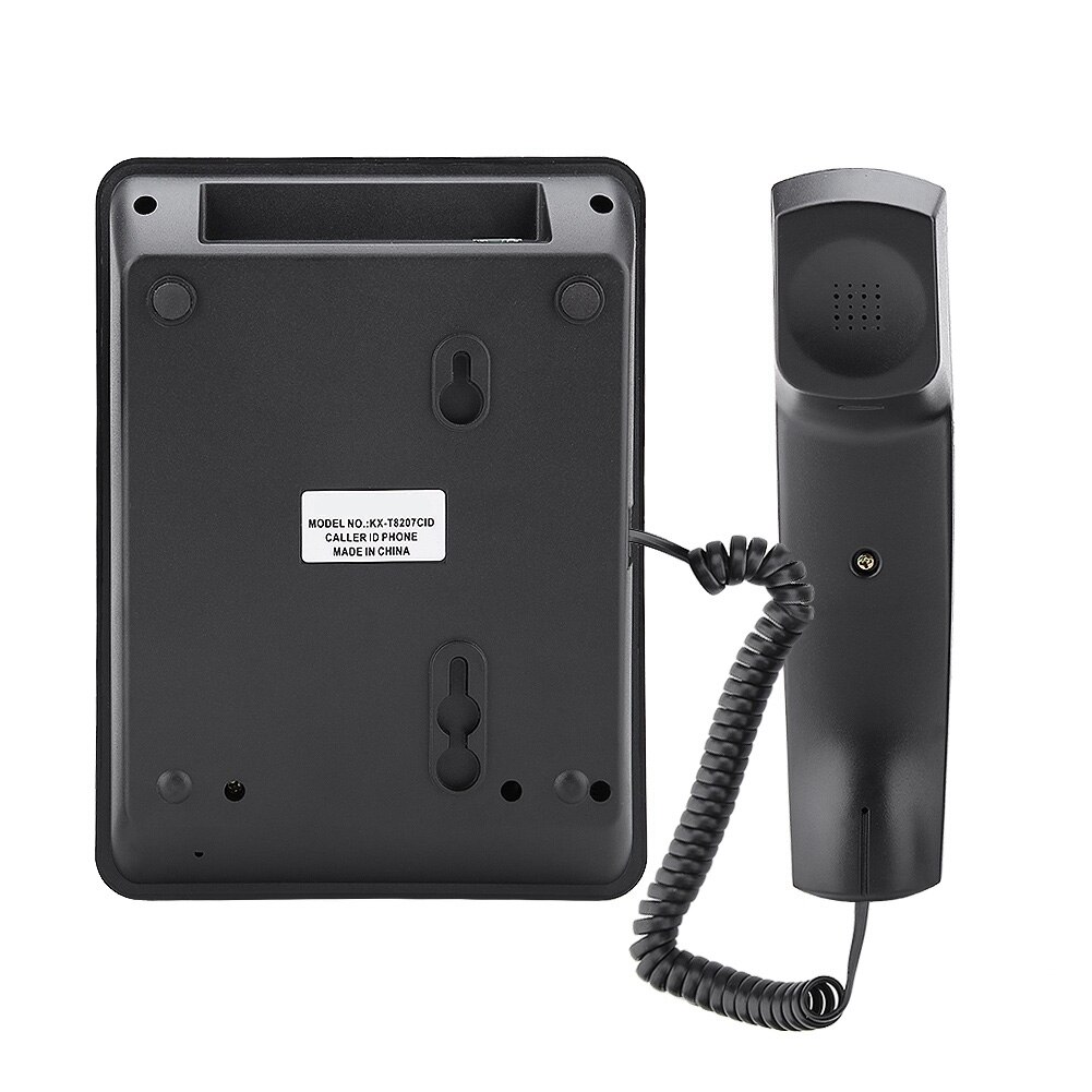Desktop Corded Landline Phone Wired Home Office Fixed Telephone with Caller ID Display Redial Function for Hotel Office Business