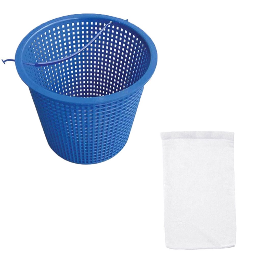 Swimming Pool Skimmer Replacement Basket Include 5/10/20 Pcs Skimmer Socks Swimming Pool Skimmer Replacement Basket Socks #5: A