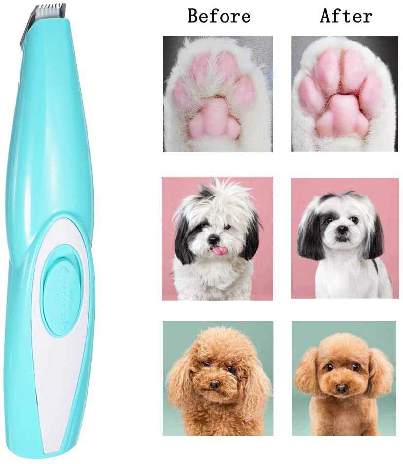Pet Grooming Machine Dog Cat Hair Trimmer Electrical USB Rechargeable Pets Clippers Pet Foot Butt Ear Eyes Hair Remover Cutter