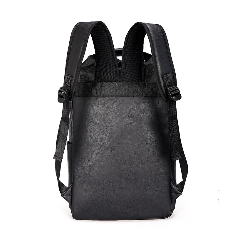 Dida urso 2019 homens mochila de couro do plutônio bagpack grandes mochilas portátil masculino mochila casual para adolescentes meninos marrom