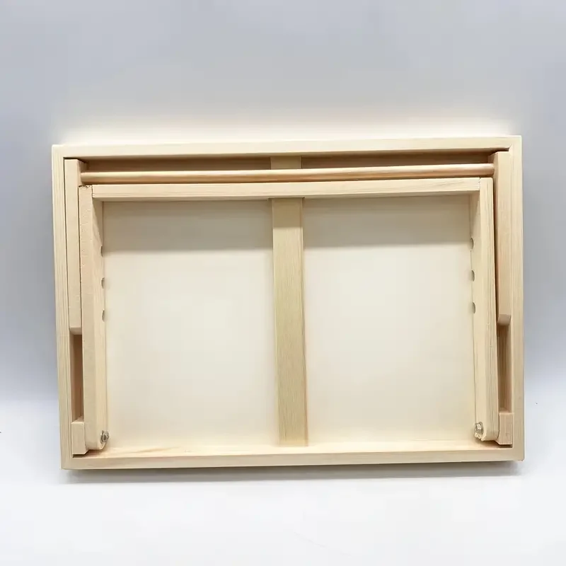 Soporte de Arte de madera plegable con tablero de escritura inclinado, caballete de pintura de escritorio portátil, suministros de dibujo, oficina y escuela