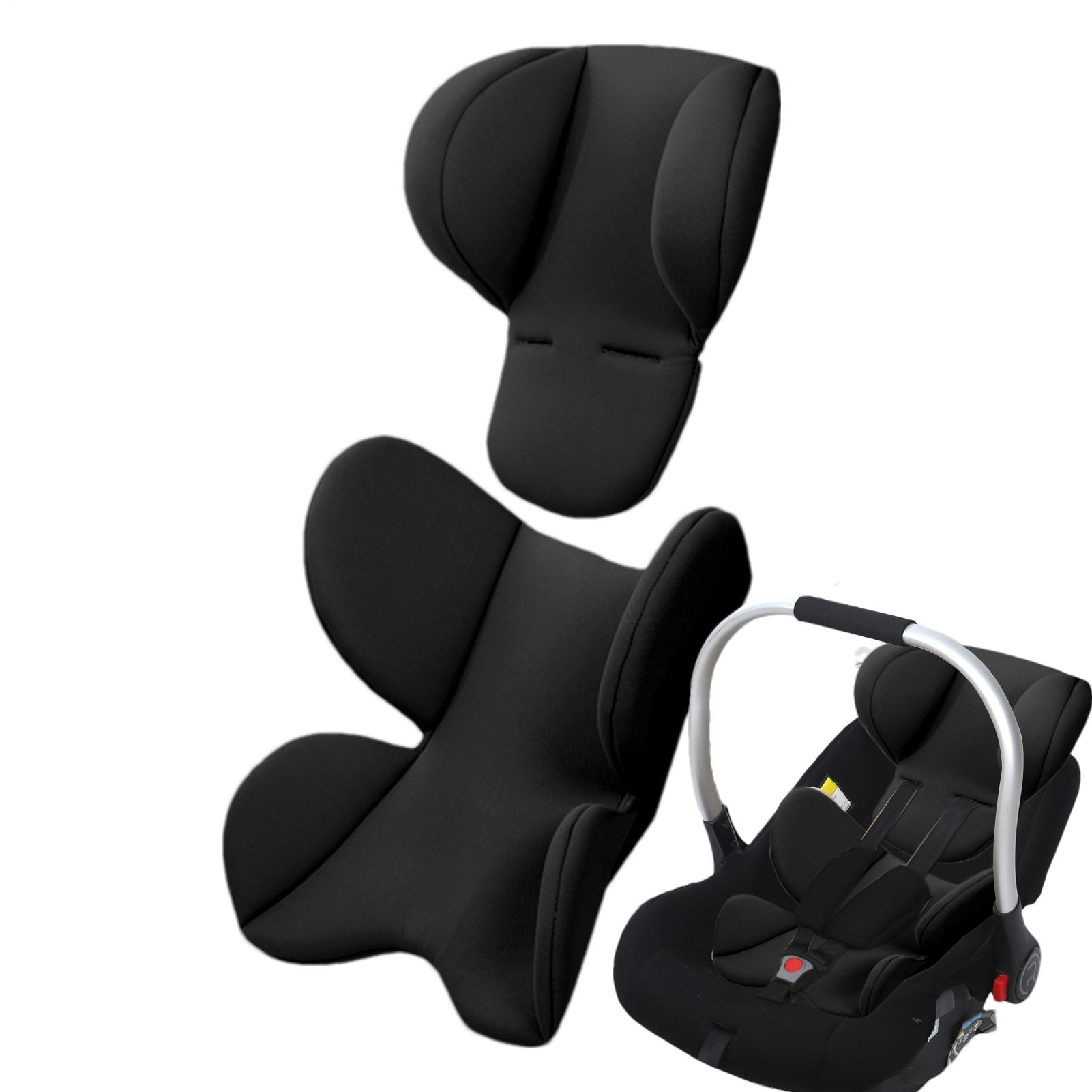 Cuscino universale per seggiolino per passeggino Cuscino di supporto per testa e corpo Inserto per seggiolino auto per neonati per accessori per passeggino