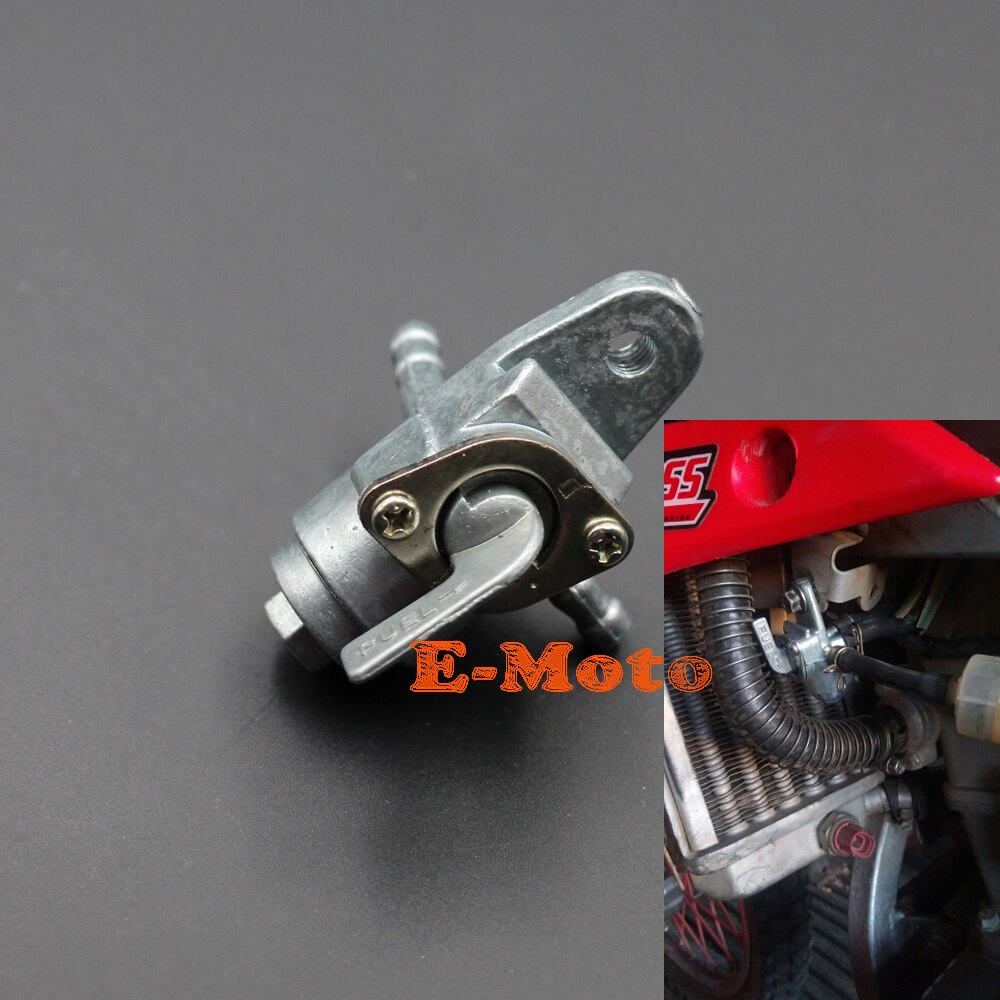 3-Port Gas Fuel Valve Switch Benzinekraan Tap Valve Switch Voor Motorfiets Crossmotor ATV E-Moto