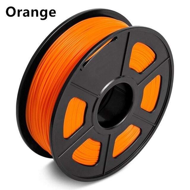 PLA PLUS Filament 1.75 mm 1kg High Quantity 3D Printing Biodegradabl Filament For 3D Printer Plastic PLA+ with Vacumm Packing: PLA PLUS-ORANGE