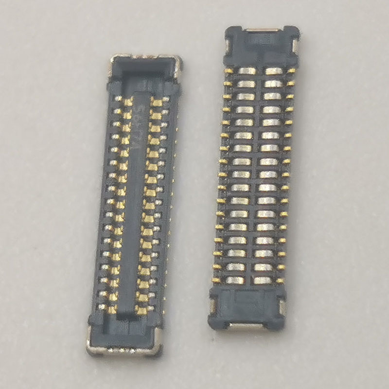 2Pcs Lcd Digitizer Touch Screen Flex FPC Connector Plug Contact Board For IPad6 Air2 Air 2 A1566 A1567 IPad 6 A1893 A1954: Silver
